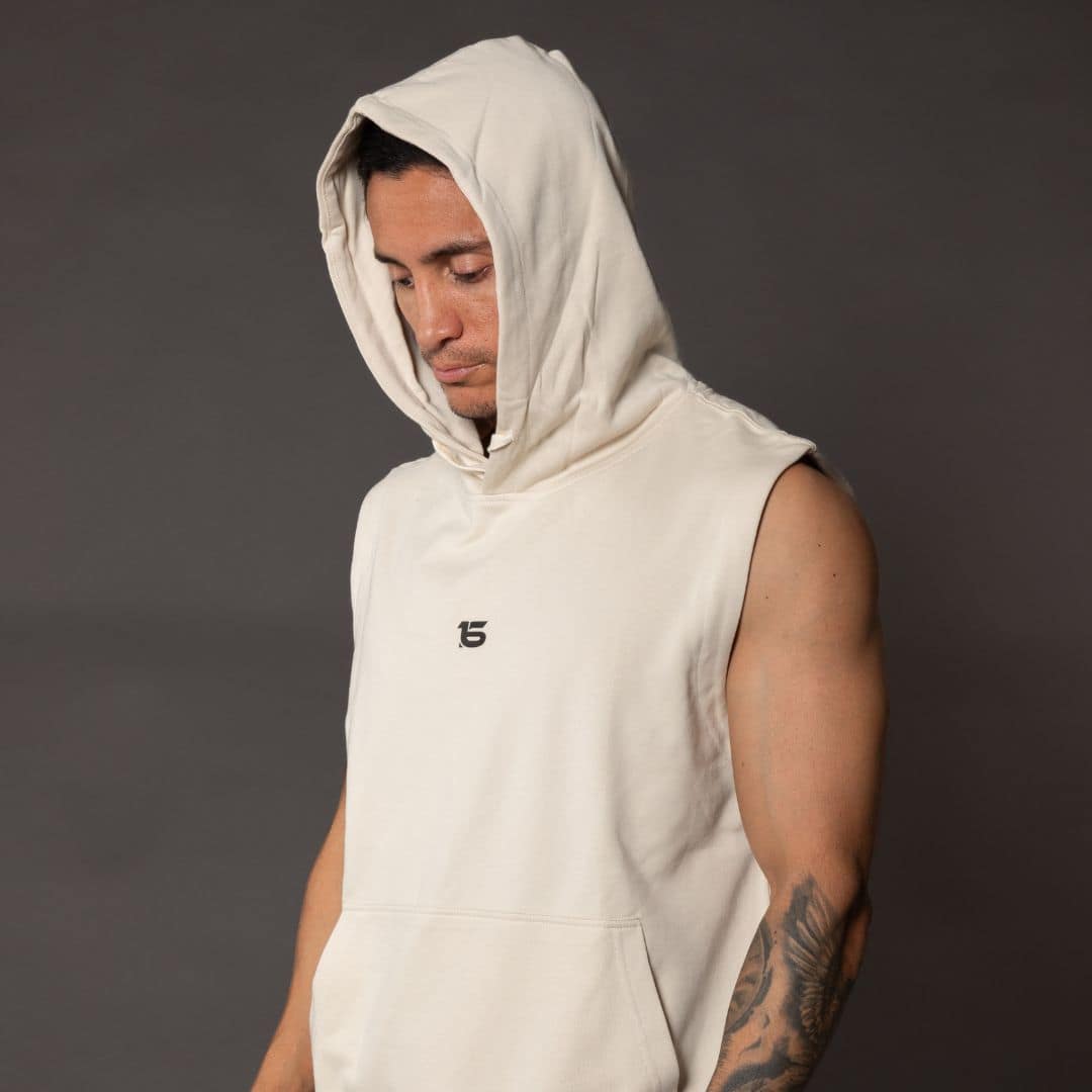 Conjunto de Hoodie sin Mangas y Short para Hombre