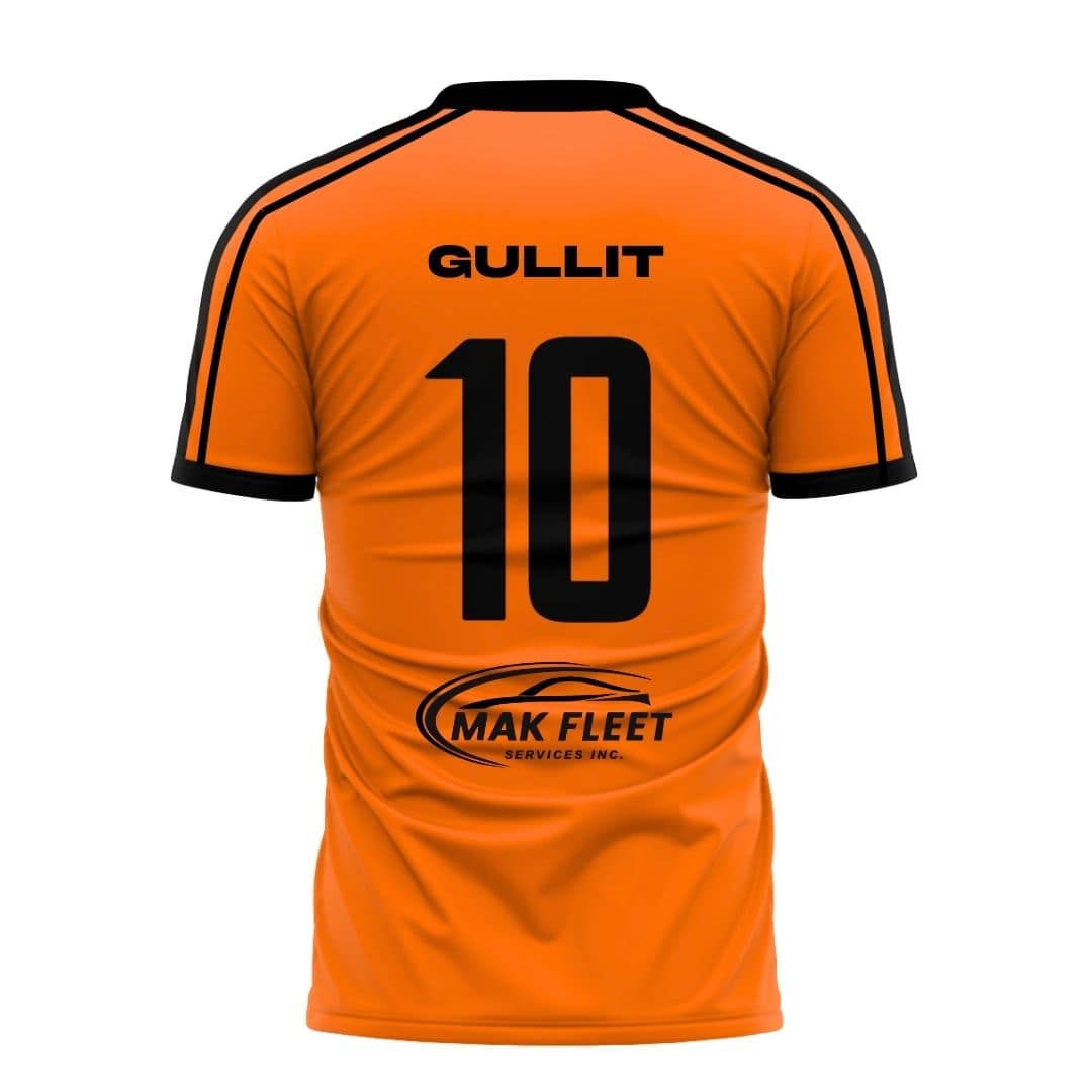 Soccer Uniform Kit – Gullit Peña Academy Orange (Personalizable) - Imagen 4